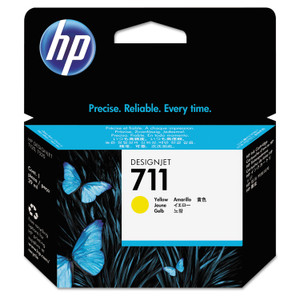 HP 711, (CZ132A) Yellow Original Ink Cartridge View Product Image
