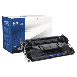 MICR Print Solutions Compatible CF287A(M) (87AM) MICR Toner, 9,000 Page-Yield, Black Product Image 
