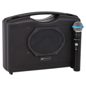 Bluetooth Audio Portable Buddy with Wireless Handheld Mic, 50 W, Black (APLSW223A) Product Image 