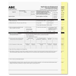 Iconex Digital Carbonless Paper, 2-Part, 8.5 x 11, White/Canary, 1,250/Carton (ICX90771006) View Product Image