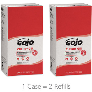 Gojo Hand Cleaner Refill, For Pro TDX 5000, 5000ml, 2/CT, Red (GOJ759002) View Product Image