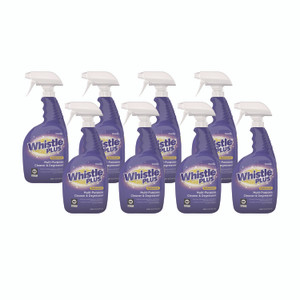 Diversey Whistle Plus Multi-Purpose Cleaner and Degreaser, Citrus, 32 oz Spray Bottle, 8/Carton Product Image 