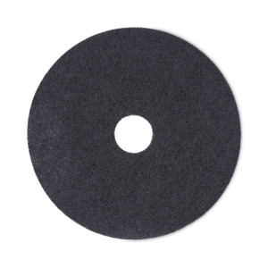 Boardwalk Stripping Floor Pads, 18" Diameter, Black, 5/Carton Product Image 