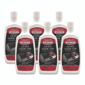 WEIMAN Glass Cook Top Cleaner and Polish, 20 oz, Squeeze Bottle, 6/CT Product Image 