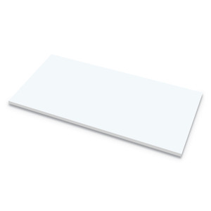 Fellowes Levado Laminate Table Top, 48" x 24", White Product Image 