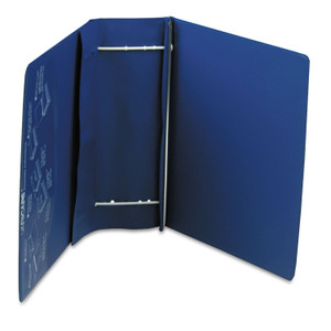 Charles Leonard VariCap Expandable Binder, 2 Posts, 6" Capacity, 11 x 8.5, Blue (LEO61602) View Product Image