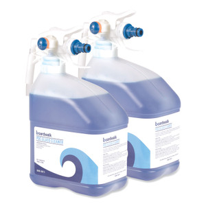 Boardwalk PDC Glass Cleaner, Unscented, 3 L Bottle, 2/Carton Product Image 