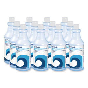 Boardwalk Industrial Strength Alkaline Drain Cleaner and Clog Remover, 32 oz Bottle, 12/Carton Product Image 