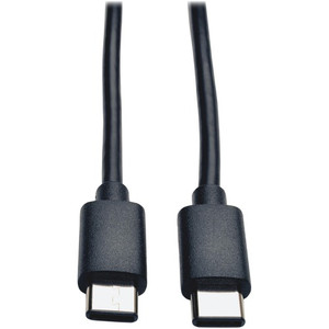 Tripp Lite 6ft USB 2.0 Cable Hi-Speed USB Type-C USB-C to USB-C M/M (TRPU040006C) Product Image 