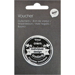 Consolidated Stamp Cosco Nio Personalized Stamp Voucher - 4.3" Height x 2.8" Width - Black - 1 Each - (COS071596) Product Image 