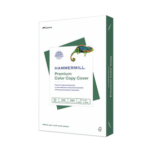 Hammermill Premium Color Copy Cover, 100 Bright, 80 lb Cover Weight, 17 x 11, 250/Pack (HAM120037) View Product Image