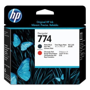 HP 774, (P2V97A) Chromatic Red/Matte Black Printhead Product Image 