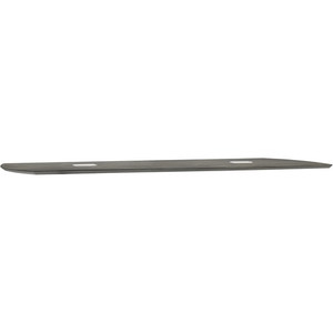 Mayline Gray Laminate Medina Conference Tabletop - 1" Height x 96" Width x 42" Depth - Beveled Edge - Finish: Gray Steel Laminate, Silver - Stain Resistant, Water Resistant, Abrasion Resistant, Grommet, Durable - For Conference Room Product Image 