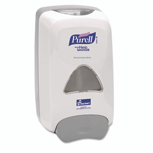 AbilityOne - Dispenser, Sanitizer, Hand, Foam, Purell/Skilcraft, Dove Grey, 1200 ml - (4510-01-551-2867) (4510015512867) Product Image 