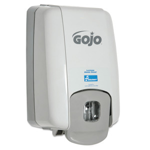 AbilityOne 4510015219871, SKILCRAFT GOJO Hand Soap Dispenser, 2,000 mL, 6 x 4.5 x 10.5, Gray Product Image 