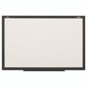 AbilityOne 7110016511290, SKILCRAFT Magnetic Steel Dry Erase Board, 36" x 24", White Surface, Black Aluminum Frame Product Image 