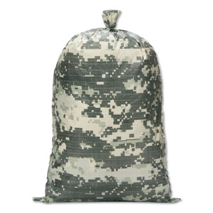 AbilityOne 8105015681328, SKILCRAFT Digital Camouflage Sand Bag, 100 Sand Bags Product Image 