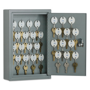 AbilityOne - Cabinet, Key, Wall Mounting, 30 Key, Gray Steel - (7125-01-151-5435) (7125011515435) Product Image 