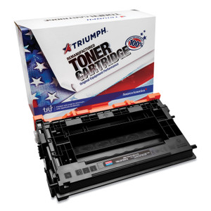 AbilityOne - Toner Cartridge, Remanufactured, HP 37A Series, Black Ink - (7510-01-682-2176) (7510016822176) Product Image 