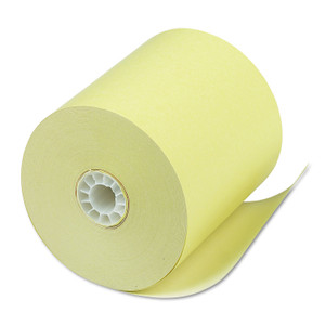 Iconex Direct Thermal Printing Thermal Paper Rolls, 3.13" x 230 ft, Canary, 50/Carton (ICX90902271) View Product Image