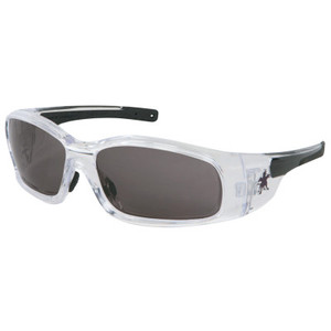 SWAGGER CLEAR FRAME GRAYANTI-FOG LENS (135-SR142AF) Product Image 