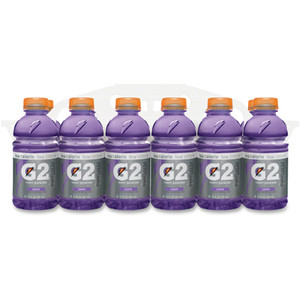 Gatorade G2 Grape Low-Calorie Sports Drinks - 12 fl oz (355 mL) - (QKR12203) Product Image 