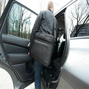 Samsonite Classic Business 2.0 Carrying Case (Briefcase) for 15.6" Notebook, Tablet - Black - Polyester Body - Handle, Carrying Strap - Unisex Product Image 