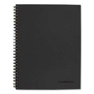 Cambridge Wirebound Guided Business Notebook, Action Planner Project-Management Format, Dark Gray Cover, (80) 9.5 x 7.5 Sheets View Product Image