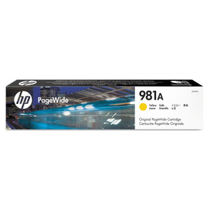 HP 981A, (J3M70A) Yellow Original PageWide Cartridge View Product Image