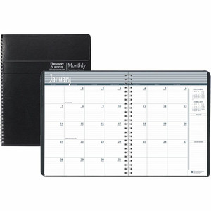 AbilityOne - Monthly Planner, Recycled, Dated 2026, 14-month, 6-7/8" x 8-3/4" - (7510-01-682-8096) (7510016828096) Product Image 