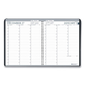 AbilityOne - Professional Planner, Dated 2026, Recycled, Weekly, Black, 8-1/2" x 11" - (7510-01-682-8109) (7510016828109) Product Image 