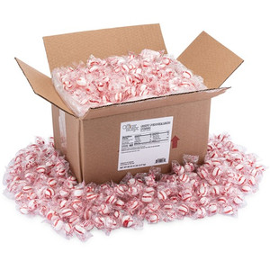 Office Snax Soft Peppermint Puffs - Resealable Tub - Salty - Canister Product Image 
