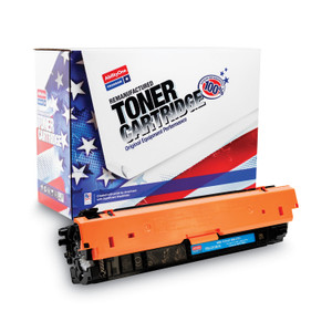 AbilityOne - Toner Cartridge, Remanufactured, HP CF361X, Cyan - (7510-01-694-2773) (7510016942773) Product Image 