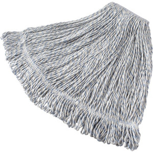 Rubbermaid Commercial 1" Headband Finish Wet Mop - Antimicrobial - Synthetic Yarn Product Image 