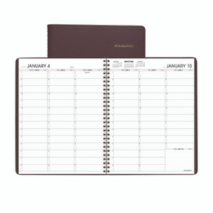 BOOK;APPT;WEEKLY;LEATHER;WN Product Image 