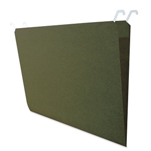 find It Hanging File Folders with Innovative Top Rail, Legal Size, 1/4-Cut Tabs, Standard Green, 20/Pack (IDEFT07043) View Product Image