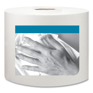 Tork Paper Wiper Plus, 9.8 x 15.2, White, 300/Roll, 2 Rolls/Carton Product Image 