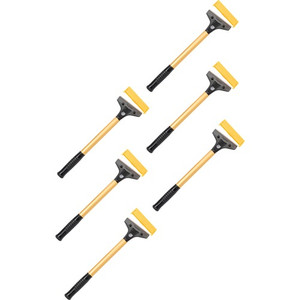 Ettore Heavy Duty Floor Scraper - Carbon Steel Blade - 15" Height x 4.3" Width x 1" Length - Heavy Duty, Wear Resistant, Long Lasting - Gold, Black - (ETO2005CT) Product Image 