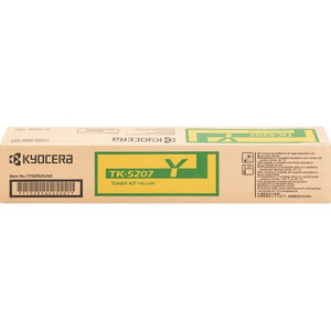 Kyocera TK-5207Y Original Laser Toner Cartridge - Yellow - 1 Each (KYOTK5207Y) Product Image 