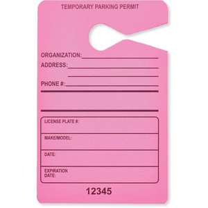Tatco Information Sign - 3.5" Width x 5.5" Height - (TCO21400) Product Image 