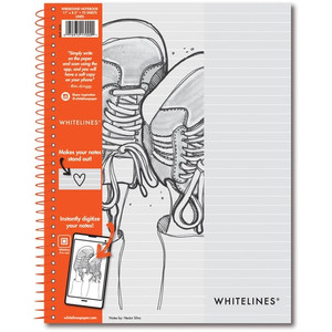 Roaring Spring Paper Products Wirebound Notebook, 70-Sheet, No. 20, Letter-Size, Gray (ROA17000) Product Image 