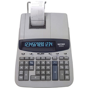 Victor 1570-6 14 Digit Professional Grade Heavy Duty Commercial Printing Calculator Product Image 