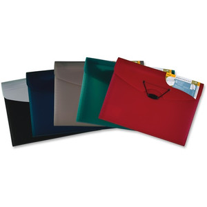 Mead Expanding File, 6 Pockets, 12"x10", LTR, Assorted (MEA35914) View Product Image