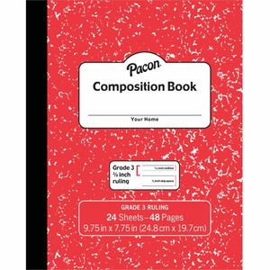 Pacon Composition Book - 24 Sheets - (PACPMMK37139) Product Image 