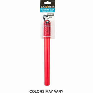 LifeGear LED Reusable Glow Stick - 3 Day Glow Time - (DCY413678) Product Image 