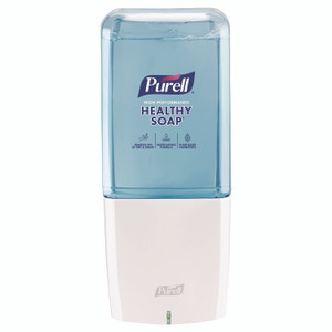 PURELL ES10 Automatic Hand Soap Dispenser - Automatic - 1.27 quart Capacity - Support AA Battery - Refillable, Touch-free, Wall Mountable - White Product Image 