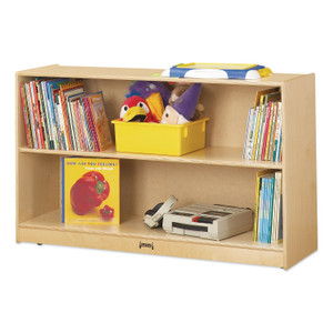 Jonti-Craft Classic Low Adjustable Bookcase - 2 Compartment(s) - 29.50" Height x 48" Width x 15" Depth - Floor - JNT0792JC Product Image 