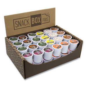 Snack Box Pros K-Cup Favorite Flavors K-Cup Assortment Box - Compatible with Keurig K-Cup Brewer - K-Cup - Kahla, Southern Pecan, Coconut Mocha, Assorted, Caramel Cream - GRR70000038 Product Image 