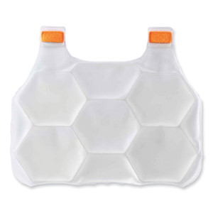 Ergodyne 6220 Phase Change Cooling Vest Charge Packs - Clear, White - EGO12202 Product Image 