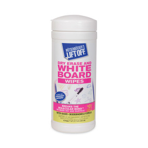 Motsenbocker's Lift-Off Dry Erase Cleaner Wipes, 7 x 12, 40/Canister (MOT42703EA) View Product Image